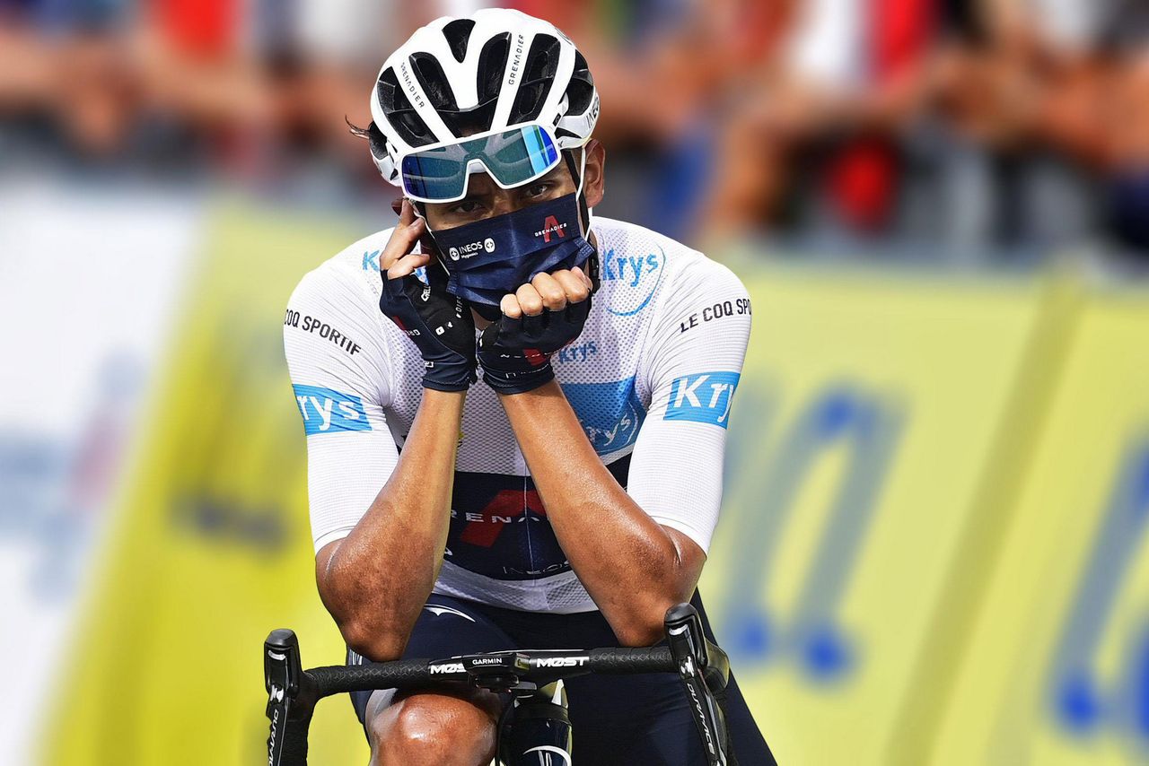 Tour de France 2020 107th Edition 12th stage Chauvigny Sarran km 218 10092020 Egan Bernal COL Team Ineos photo poolBettiniPhoto2020