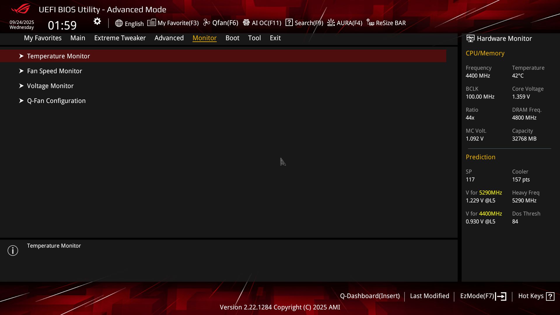 Asus ROG Crosshair X870E Extreme - BIOS Images