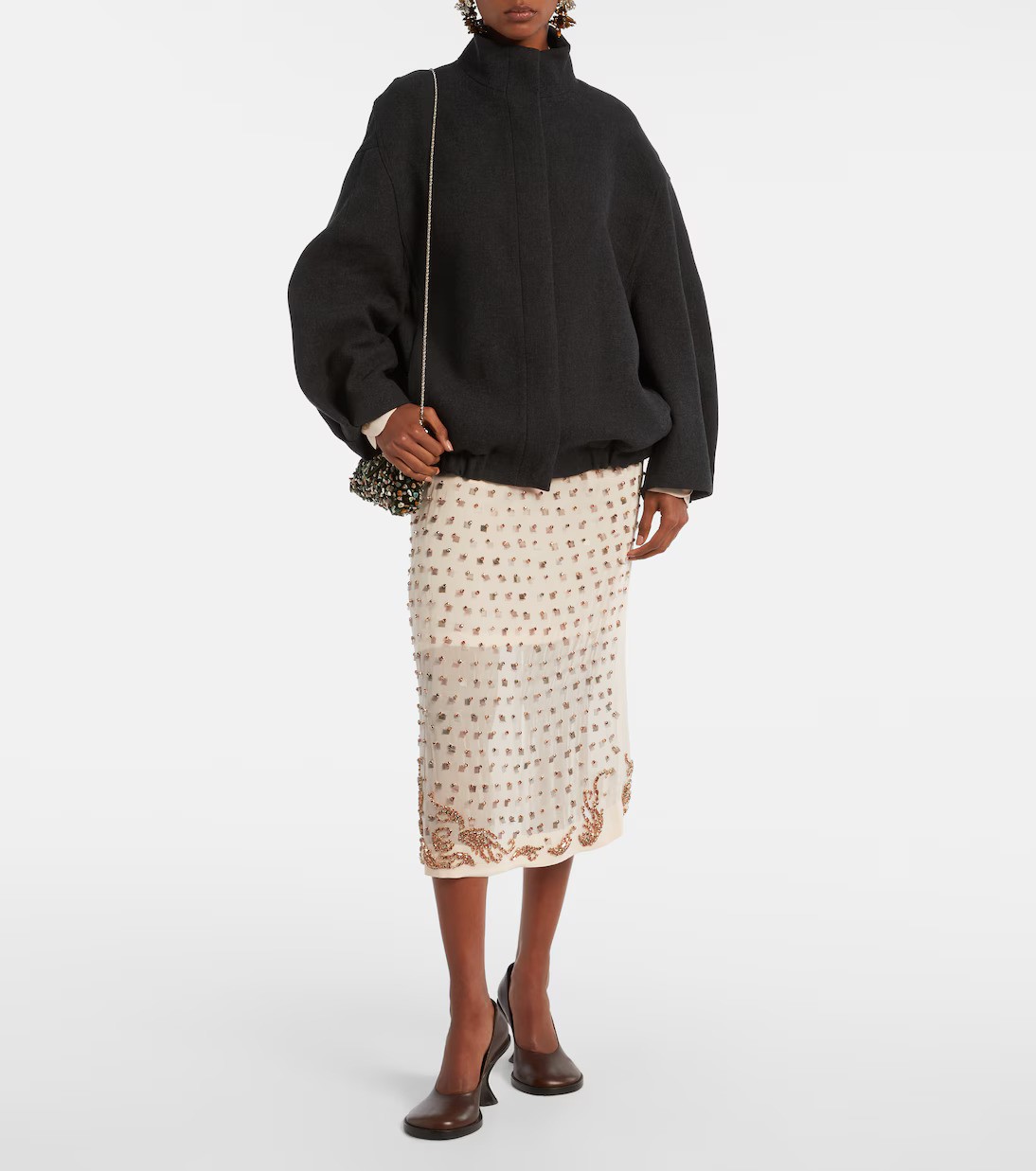 Dries Van Noten, Balloon-Sleeve Jacket
