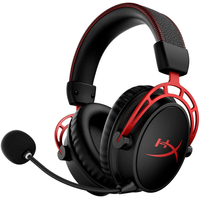 HyperX Cloud Alpha Wireless | 50mm dual-chamber | 15 - 21,000Hz | Closed-back | $199.99 $159.99 at Amazon (save $40)