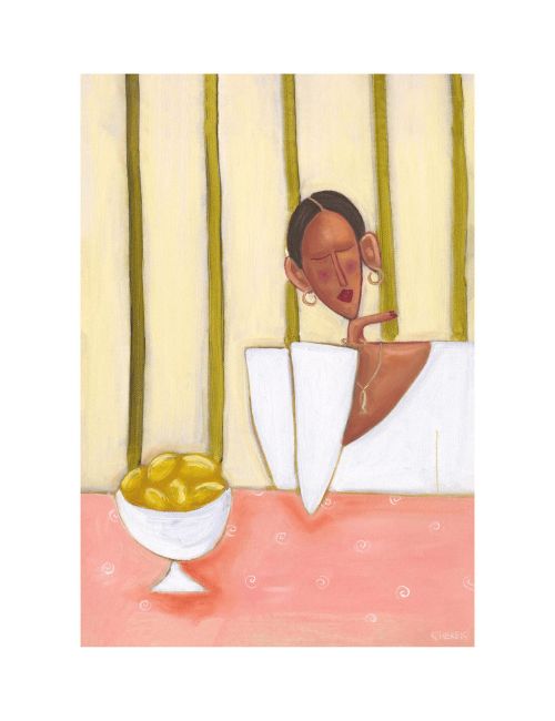 Summer Table Art Print