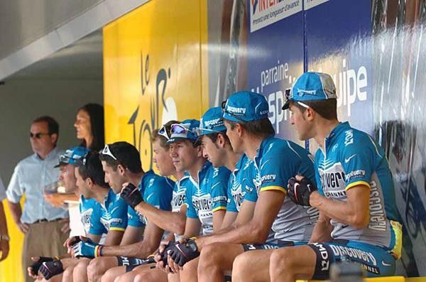 Discovery Channel still has the team classification