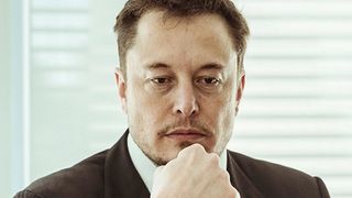Elon Musk in deep thought
