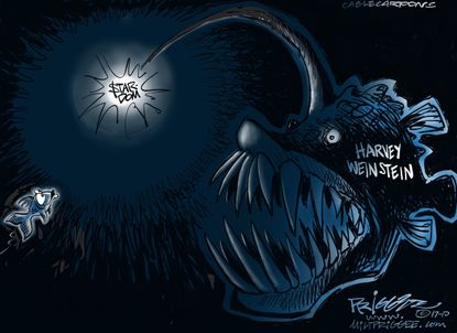 Editorial cartoon U.S. Harvey Weinstein