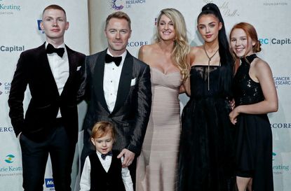 Ronan Keating, Storm Keating and their family