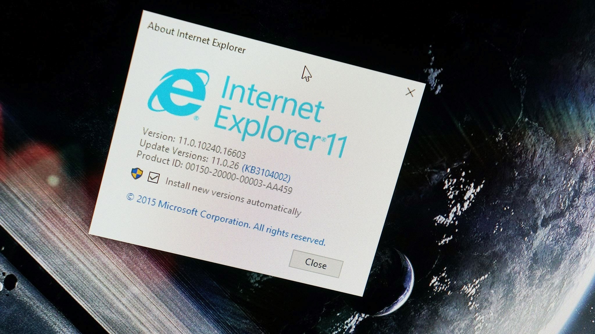 internet explorer 11 new look