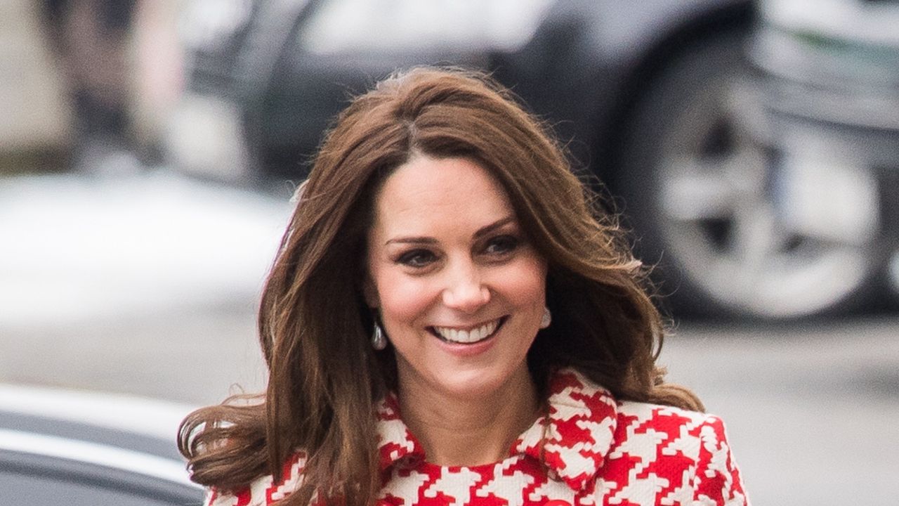 STOCKHOLM, SWEDEN - JANUARY 31: Catherine, Duchess of Cambridge visit sthe Karolinska Institute to meet with academics and practitioners to discuss Sweden’s approach to managing mental health challenges during day two of their Royal visit to Sweden and Norway on January 31, 2018 in Stockholm, Sweden. (Photo by Samir Hussein/Samir Hussein/WireImage)