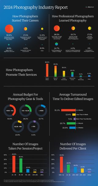 2024 Photography Industry Trends Report statistics