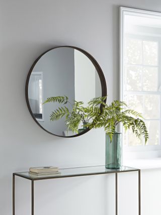 hallway with console table by cox & cox