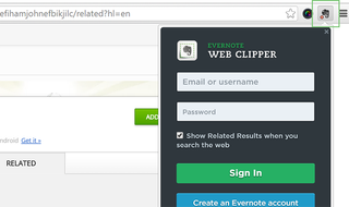 insdtlal evernote web clipper chrome extension