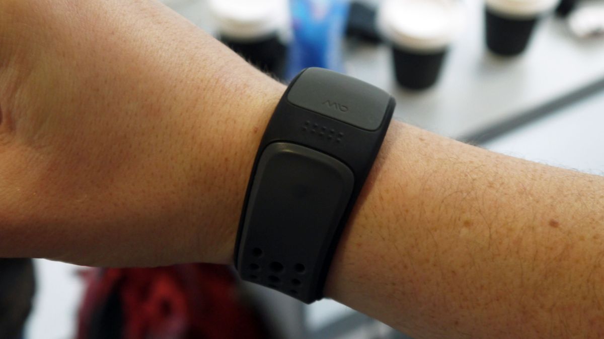 The heart rate sensor was on my right wrists