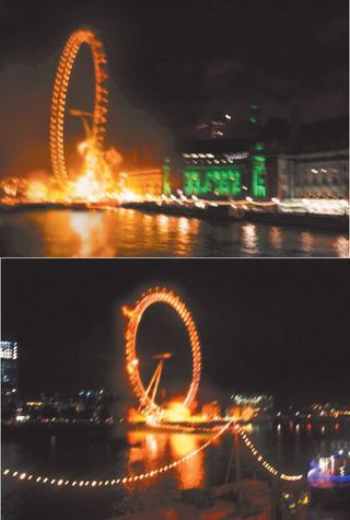 London riot hoax