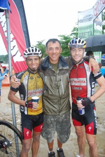 Manny Prado and Ben Bostrom raced La Ruta together as teammates.