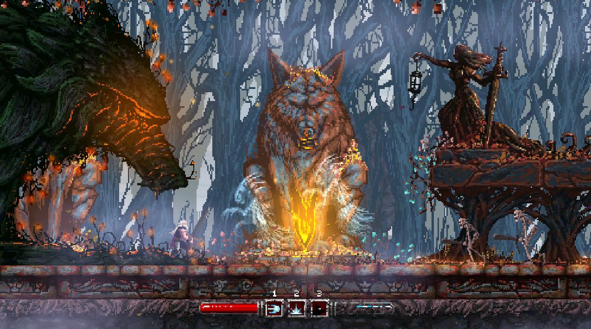 Slain! A gothic action platformer with a rocking metal ... - 1200 x 668 jpeg 178kB