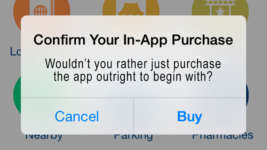 iPhone in-app purchase