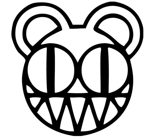  35 beautiful band logo designs - Radiohead