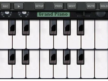 MooCowMusic's Band includes a piano that you can play anywhere.