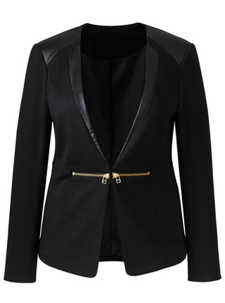 Simply Be Zip Detail Tux Jacket, £65