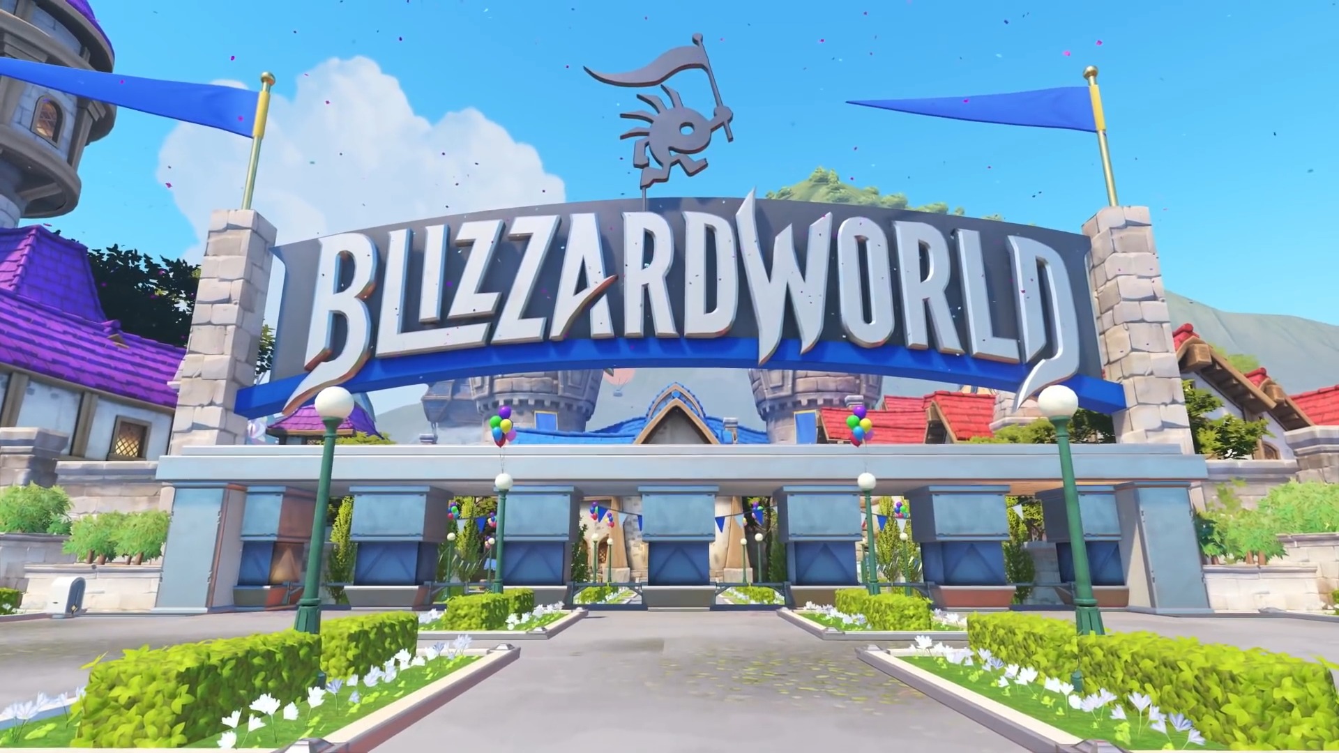 Screenshots of Blizzard World