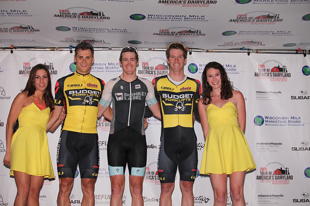 Ben Hill tops the men's podium at East Tosa Gran Prix