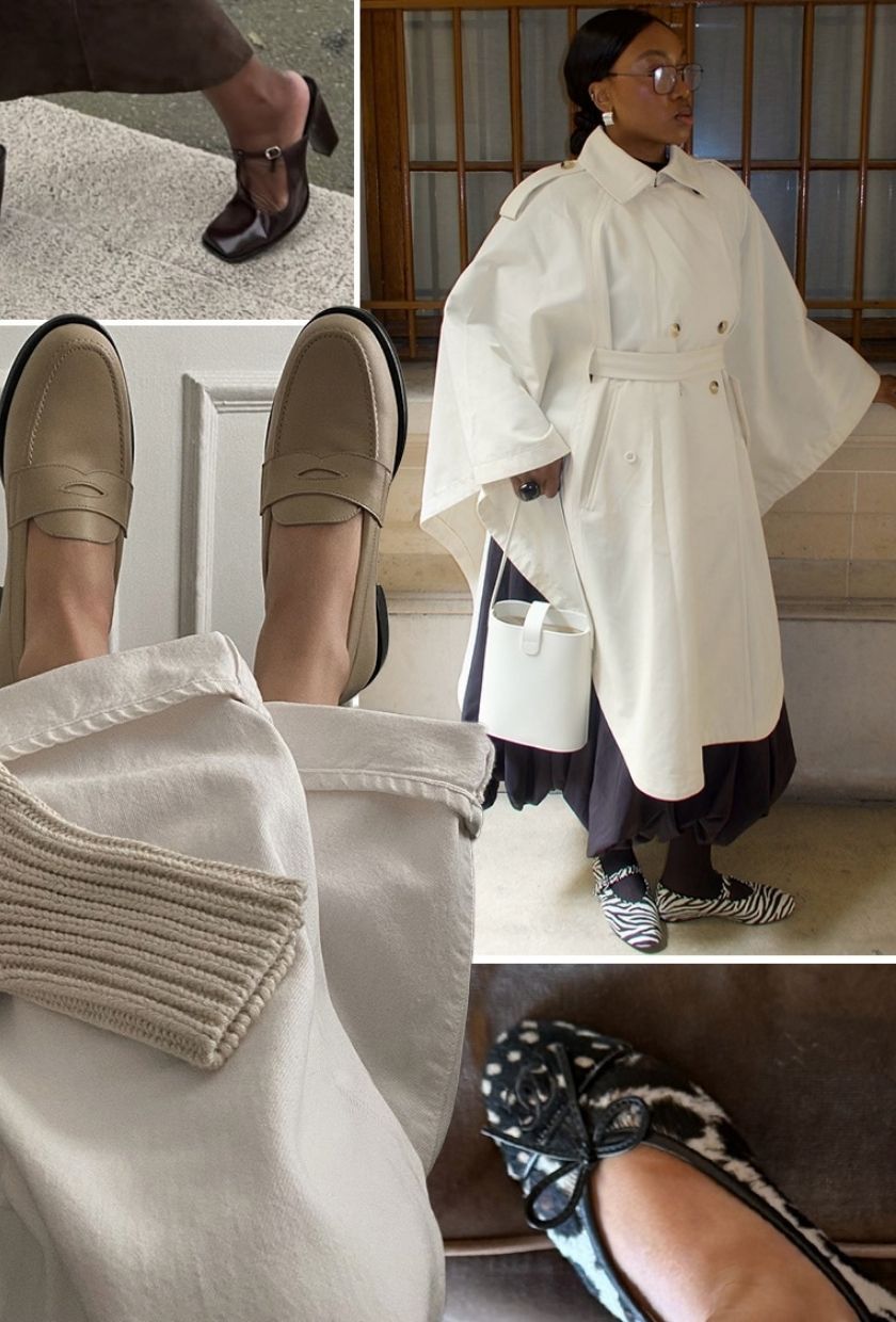 @modedamour, @hanna.bergdal, @ingridedvinsen, @daniellejinadu, @nnennaechem, @nlmarilyn, @_livmadeline, @jordanrisa wearing alternatives to black shoes