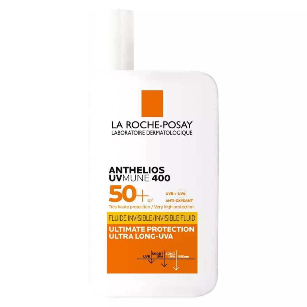 La Roche-Posay Anthelios Uvmune 400 Invisible Fluid Non-Perfumed Suncream Spf50+ 50ml