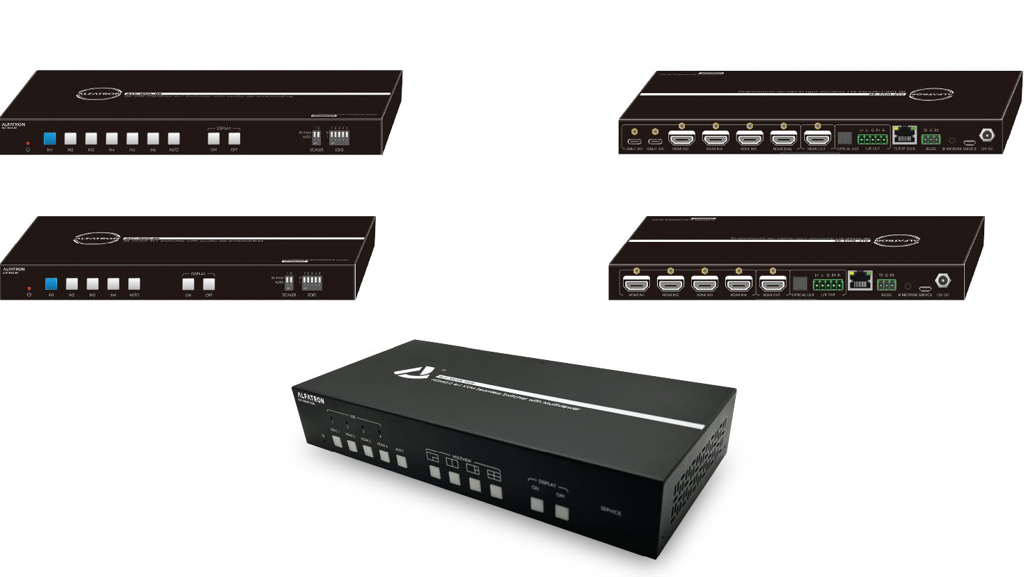 Alfatron's new scalers and switchers.