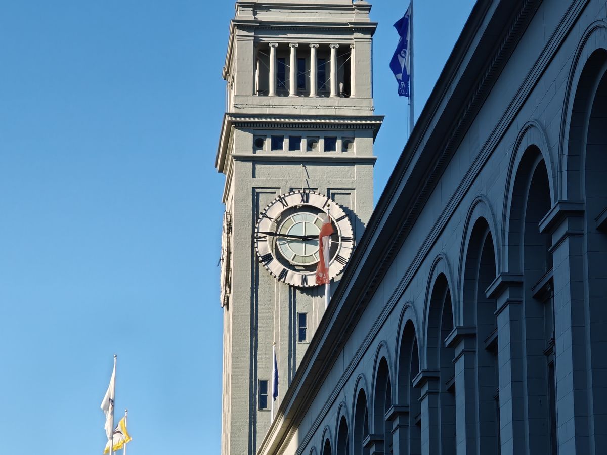 SF Ferry Building at 4x zoom by OnePlus 13R