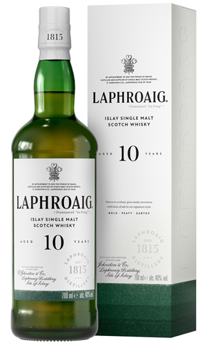 Laphroaig 10 Year Old Scotch