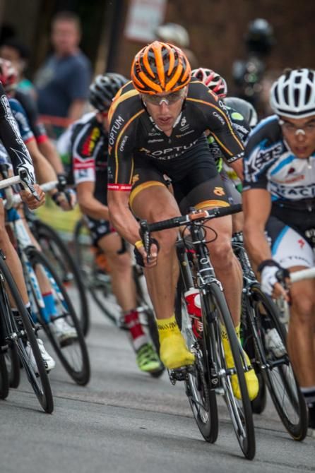 Tom Zirbel (Optum) ready to pick up the pace.