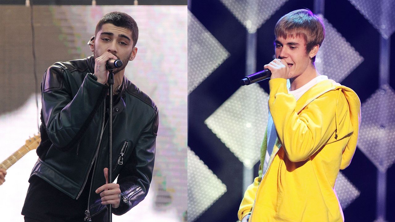 Zayn Malik and Justin Bieber