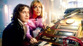 Paul McGann as The Doctor and Daphne Ashbrook as Grace Holloway in Doctor Who (1996)