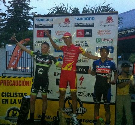 Paolo Montoya topped the elite men's La Ruta 2012 podium