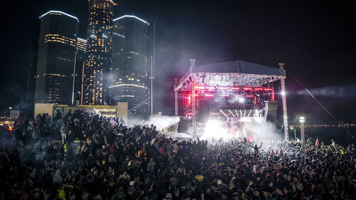 Beatport Stage at Movement Detroit 2013.