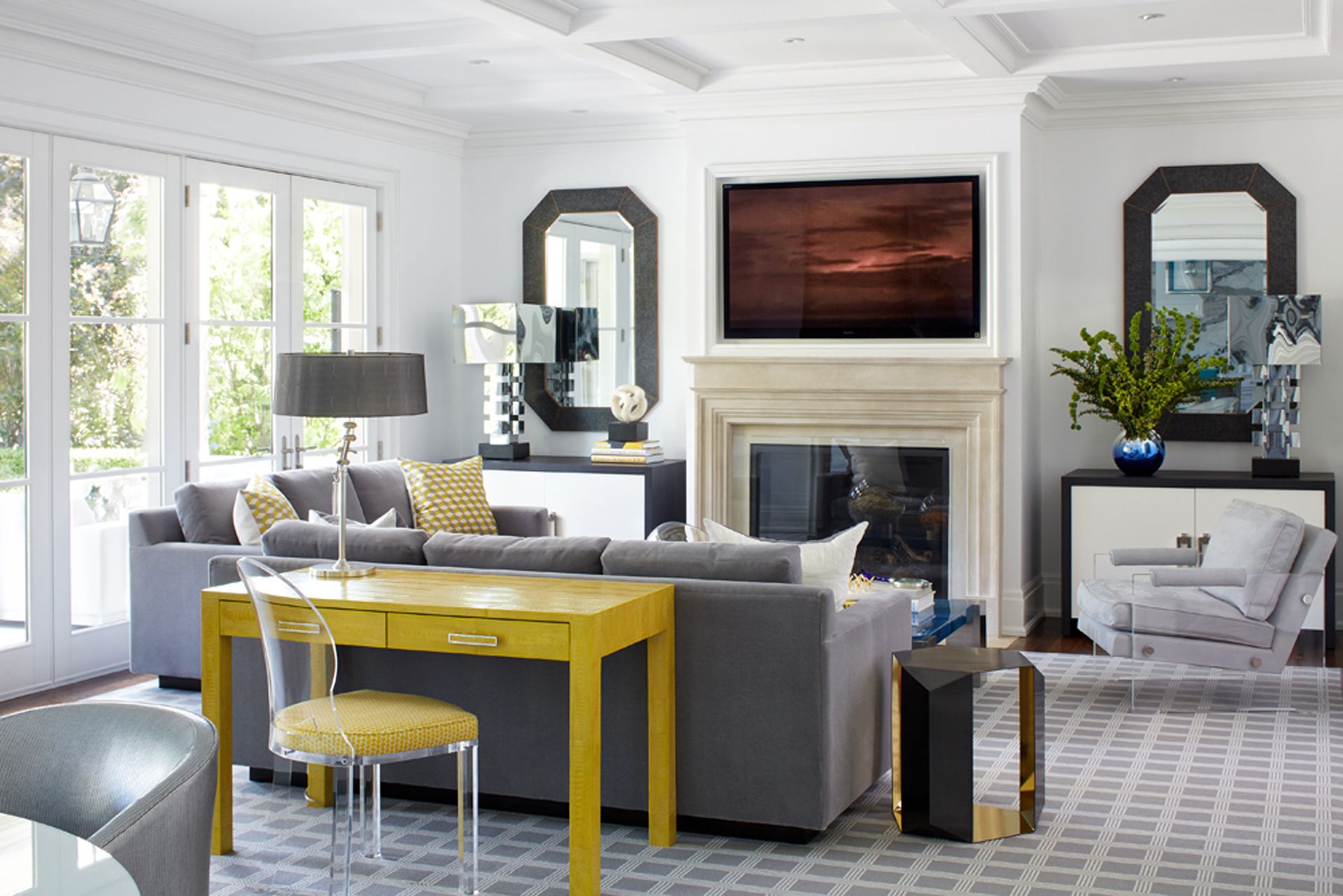 10 ways to design a home office into your living room | Livingetc