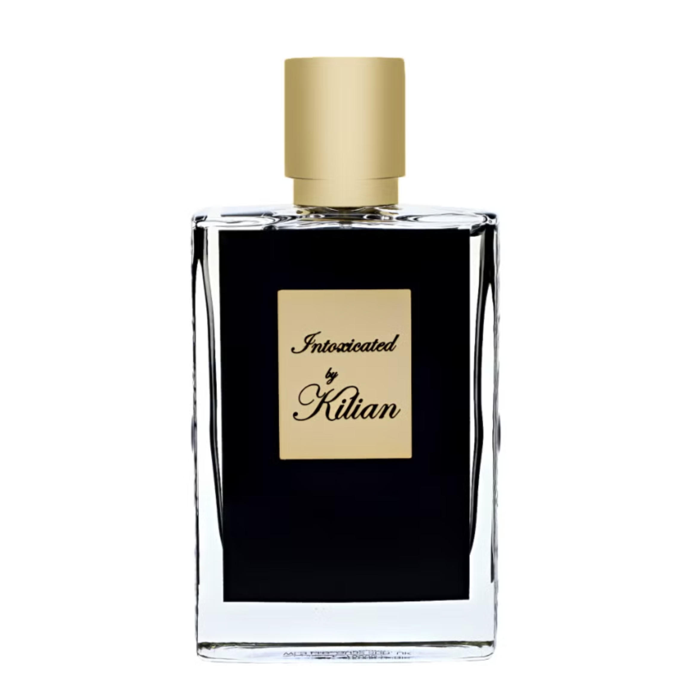 A product shot of the Kilian Intoxicated eau de parfum, on a white background