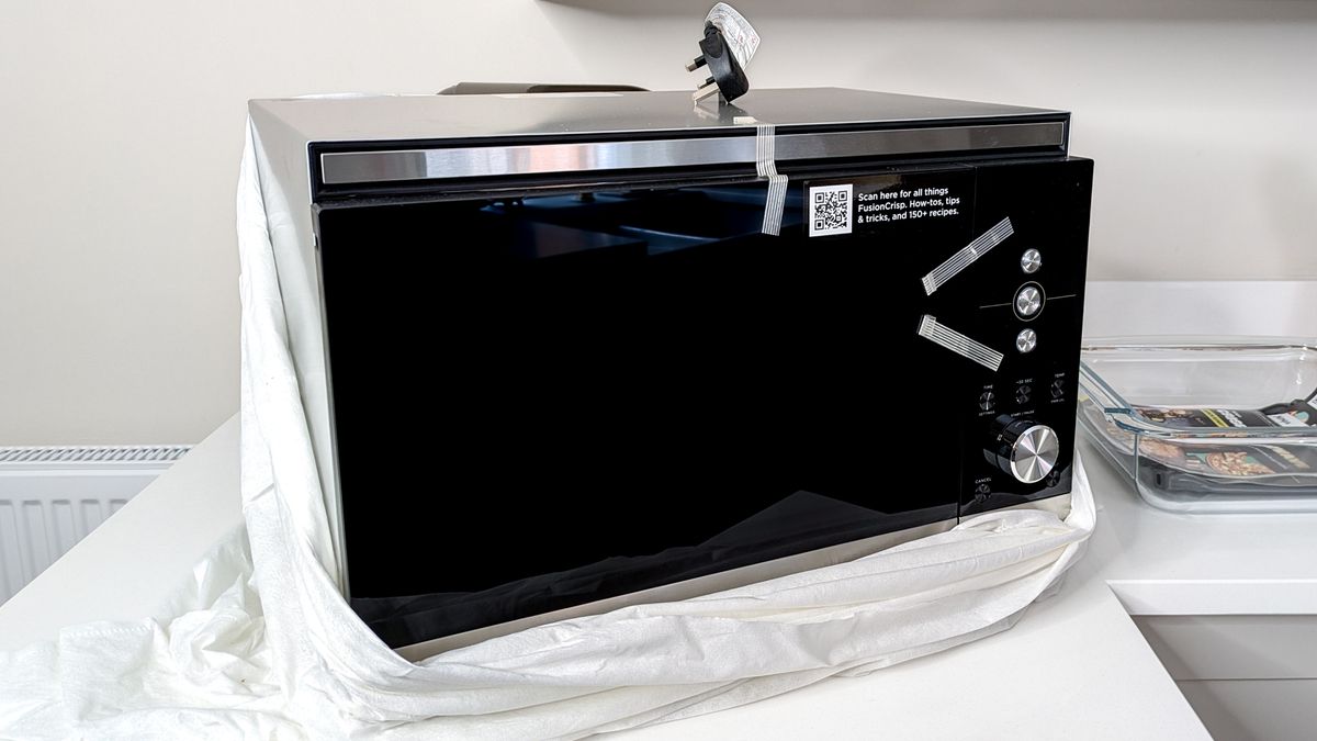 Ninja Crispi Microwave, unboxing