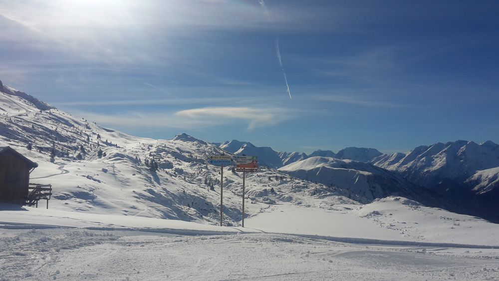Training camps don't often come with this kind of scenery
