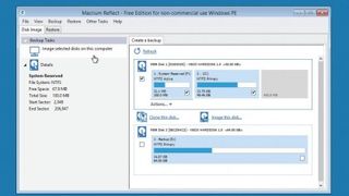 how to use macrium reflect when incompatible disk size