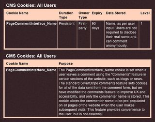 Clear choices: be upfront about the Cookies you use and why o(n my personal site: http://sandiwassmer.co.uk/other-pages/terms-and-conditions/#terms)