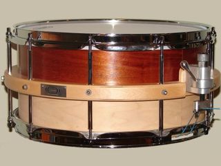 Organic Custom Drums' Hybrid - Zebra snare coming soon