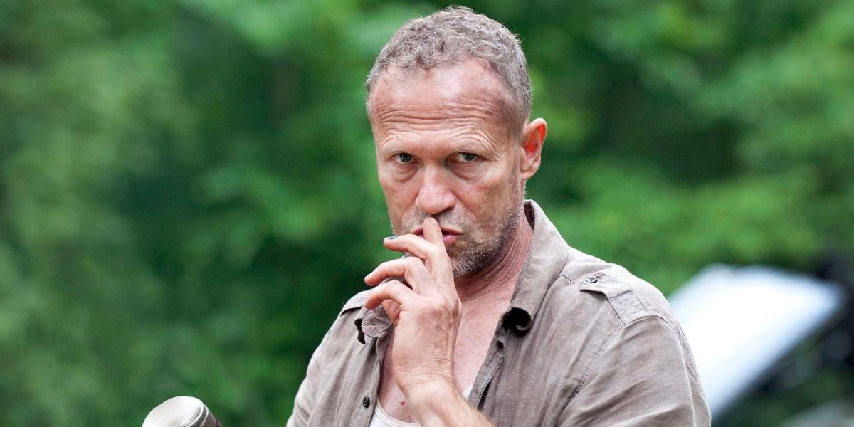 Michael Rooker on The Walking Dead