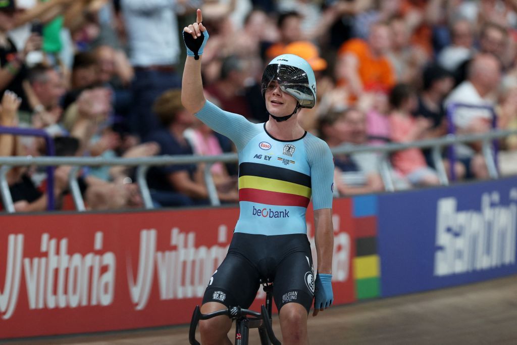 2023 Track World Championships: Lotte Kopecky claims points race gold for Belgium