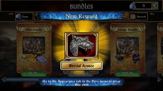 Gems of War Achievement Guide Bestial Armor Bundle