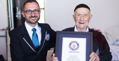 Israel Kristal, the oldest man in the world
