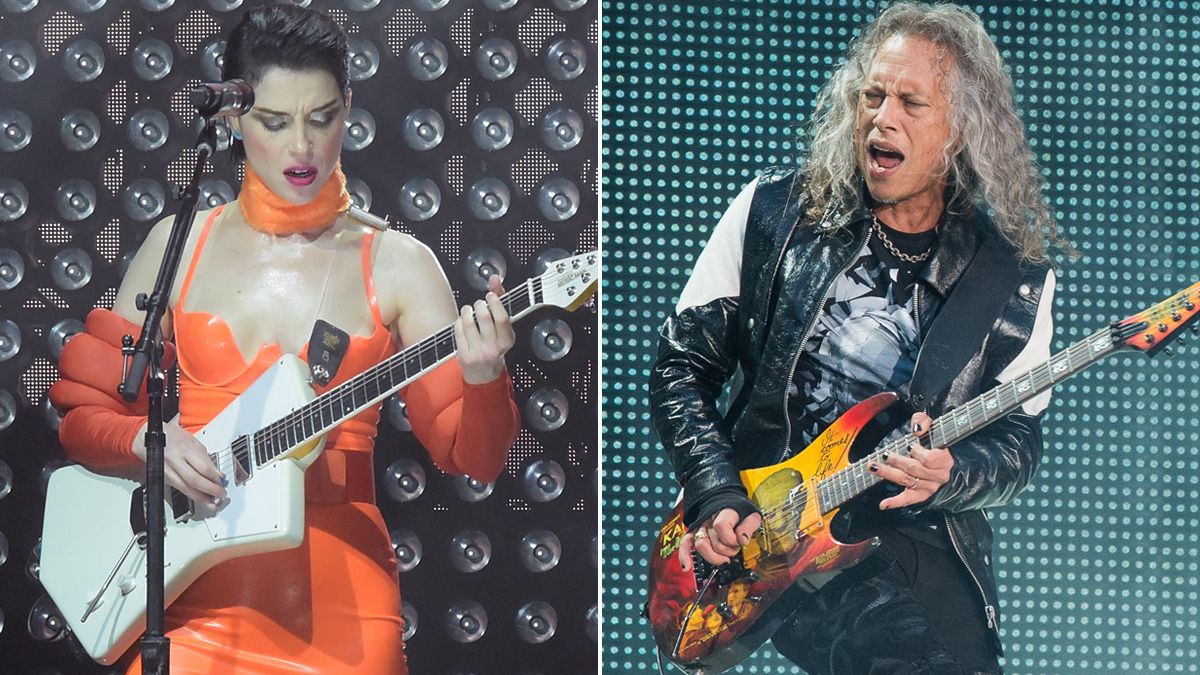 St. Vincent and Kirk Hammett