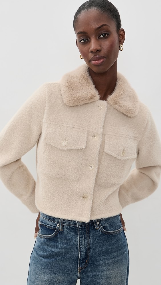 Peyton Jacket - Soft Ecru