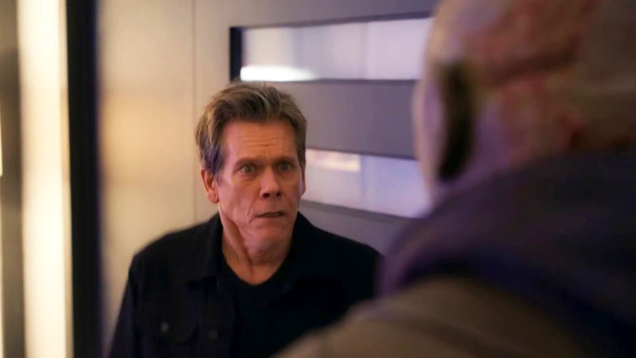 Kevin Bacon in The Guardians of the Galaxy Holiday Special.