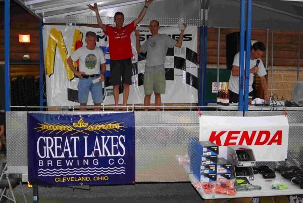100km Masters 50+ podium: 1st - Rudy Sroka, 2nd - Mark Virello, 3rd - Jack Kline