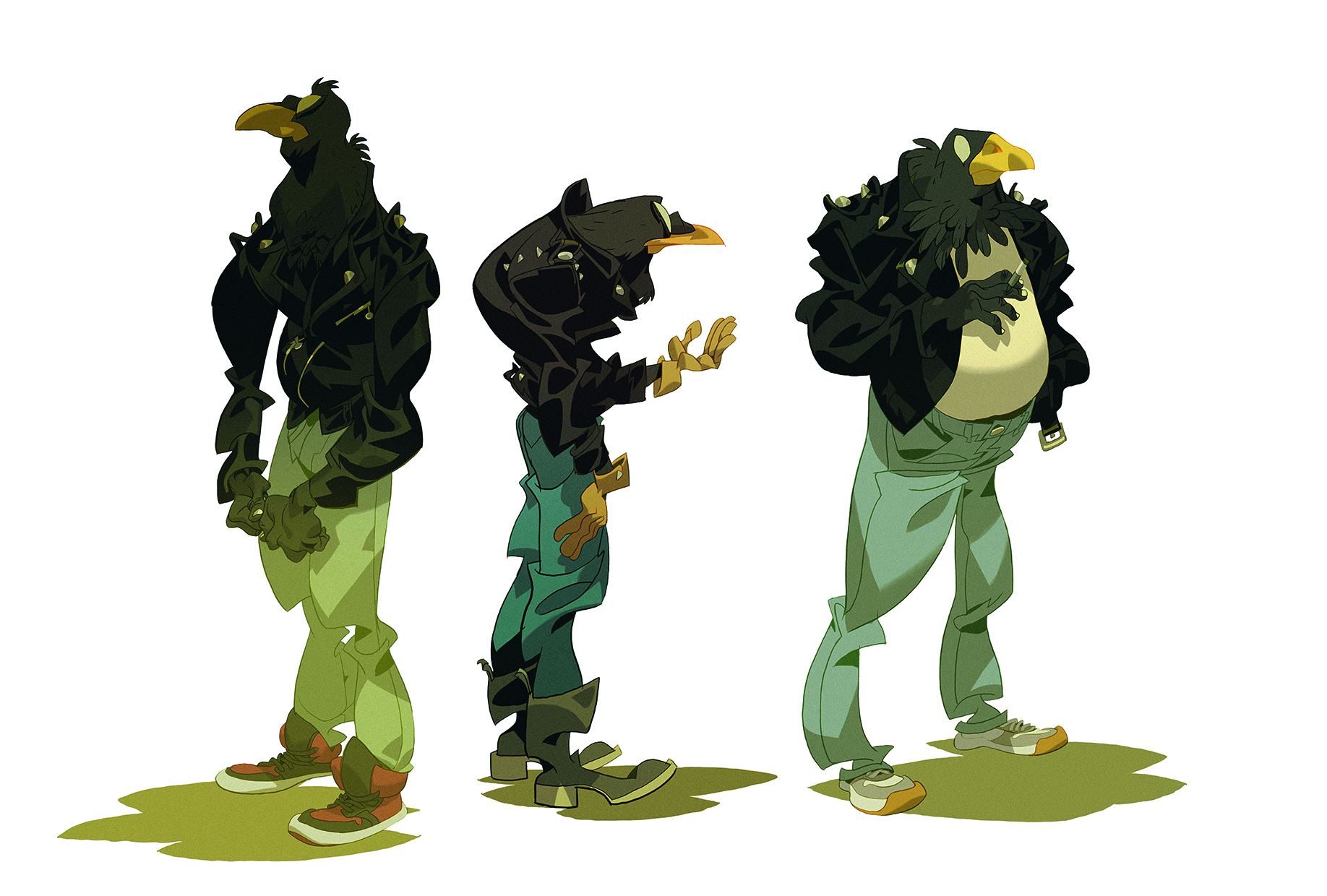 Art from a graphic novel by Minjung Kang